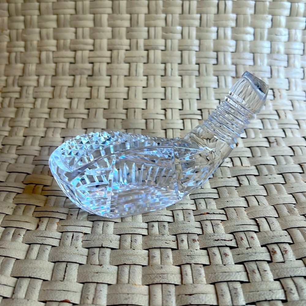 Waterford, Crystal golf paperweight